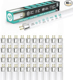GoodBulb 54-Watt 46 Inch T5 Fluorescent Light Bulb 4100K Cool White Color Medium Bi-Pin Base 4950 Lumens 85 CRI 36000 Life Hours Instant/Programmed Start (Pack of 40)
