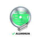 Evolution Power Tools 180BLADEAL Aluminum Cutting Saw Blade, 7-Inch x 54-Tooth