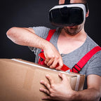 DIYSELF 8 Pack Box Cutters, Premium Utility Knife, Box Cutter Retractable Heavy Duty, Box Opener, Razor Blades Utility Knife for Cardboard and Boxes