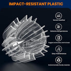 AOSEA Solar Outdoor Lights, IP 65 Waterproof Solar Powered Driveway Lights, Auto On/Off Path Landscape Lighting for Yard, Patio, Landscape, Pathway, Warm White(2 Pack)