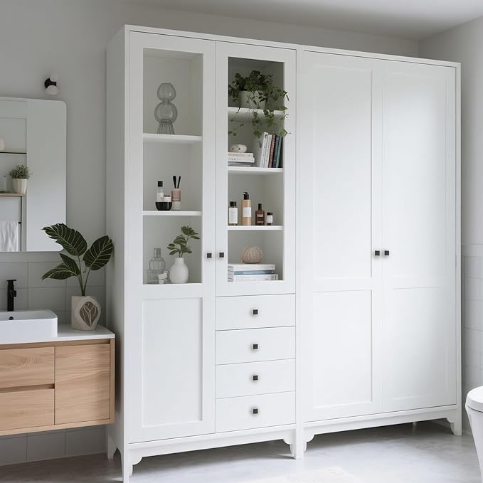 10 Pack Matte Dark Gunmetal Gray Cabinet Knobs Drawer Knobs Modern Cabinet Pulls Kitchen Cabinet Handles Kitchen Cabinet Hardware Timeless Drawer Pulls for Dresser Cupboard Wardrobe, Gray(1x10)