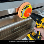 Keyfit Tools SmoothOperator PROFESSIONAL Drill Powered Stainless Steel Appliance Aluminum Copper Metal Cleaner Polisher ~ HexaMax M780 Proprietary Non Abrasive Cleaning/Polishing Material