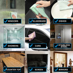 Fish Scale Streak Free Magic Glass Window Car Mirror Microfiber Cleaning Cloth Cleaner Cloths,Lint Free Stainless Steel Windshield Shower Cleaning Cloth,Miracle Polishing Towels Shiny Wipes,Pack 6,Mix