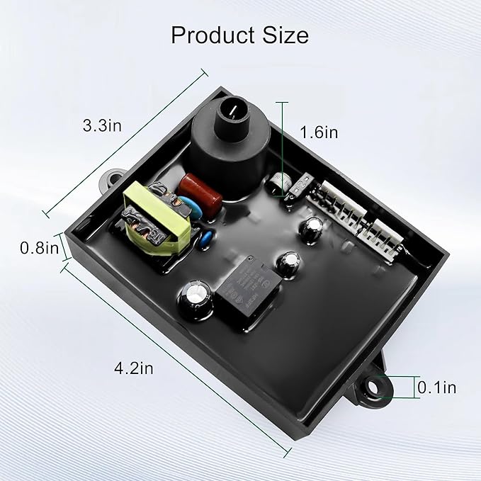 91365 RV Water Heater Ignition Control Circuit Board Kit Fit for Atwood Water heaters GC10A-4E GC6AA-10E GCH6A-10E GCH10A-4E Replace 91365 93305 91346 93851 91226 Gas Electric 12VDC