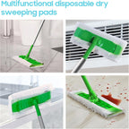 AIR U+ Upgraded Heavy Duty Pet Dry Sweeper Pads for Swiffer Dry Sweeping Cloths Refills, 60 Count