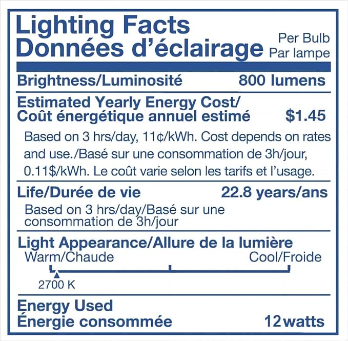 Jolux 6-Pack 5/6 Inch LED Can Lights Retrofit Recessed Lighting,12W=60W,2700K SoftWhite,800 Lumens,Dimmable Adjustable Retrofit Downlight,ETL,Damp Rated,Simple Installation Can Lights,Bevel Trim