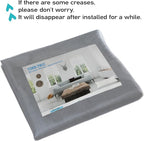 Windows Screen and Screen Door Replacement, 59"x106" Durable Fiberglass Screen Mesh- Window Screen & Sliding Screen Door Repair for Patio and Windows