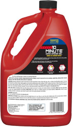 Zep 10 Minute Drain Opener Gel 1 Gallon (Case of 4) ZHCR128NG - Commercial Strength, Fast Acting and Safe for All Pipes