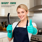 Hard Bristle Crevice Cleaning Brush,Cleaner Scrub Brush Tool for Hard to Reach Tight Space, Home Essentials, Cleaning Supplies for Shower, Bathroom, Kitchen, Toilet, Window 6Pcs