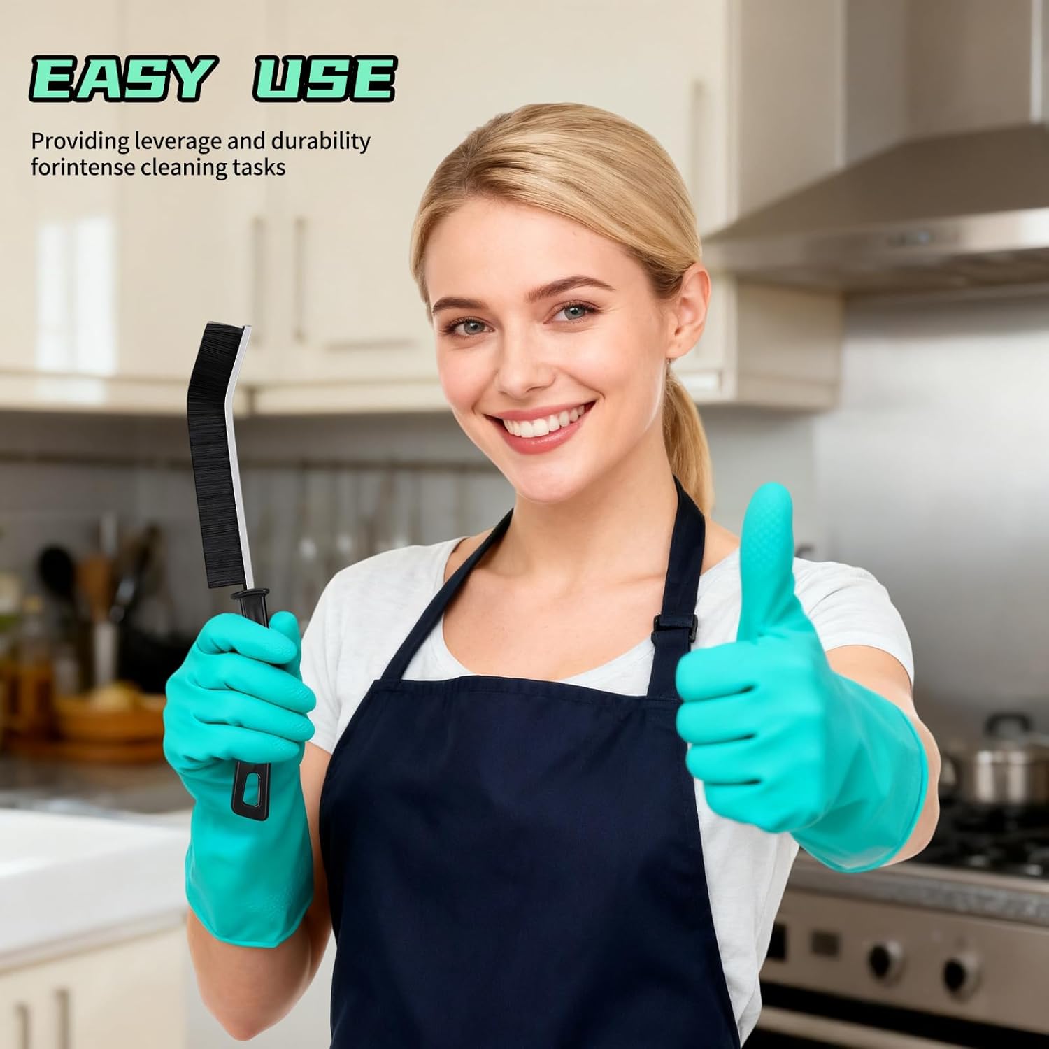 Hard Bristle Crevice Cleaning Brush,Cleaner Scrub Brush Tool for Hard to Reach Tight Space, Home Essentials, Cleaning Supplies for Shower, Bathroom, Kitchen, Toilet, Window 6Pcs