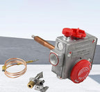 110-326 Gas Water Heater Valve,Natural Gas Water Heater Thermostat, Water Heater Replacement Parts Gas Control Valve with 1-3/8" Shank, 3-1/2" W.C