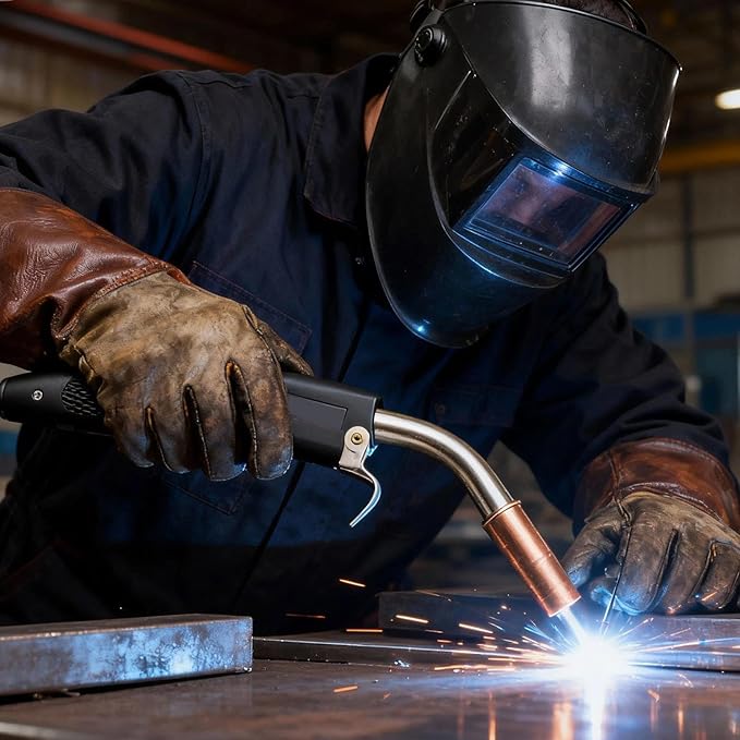 Havey Duty Mig Welding Gun 250A 15' Replacement for Tweco #2 fits Miller Mig Welder (15ft 250A Mig gun for Miller adapter)