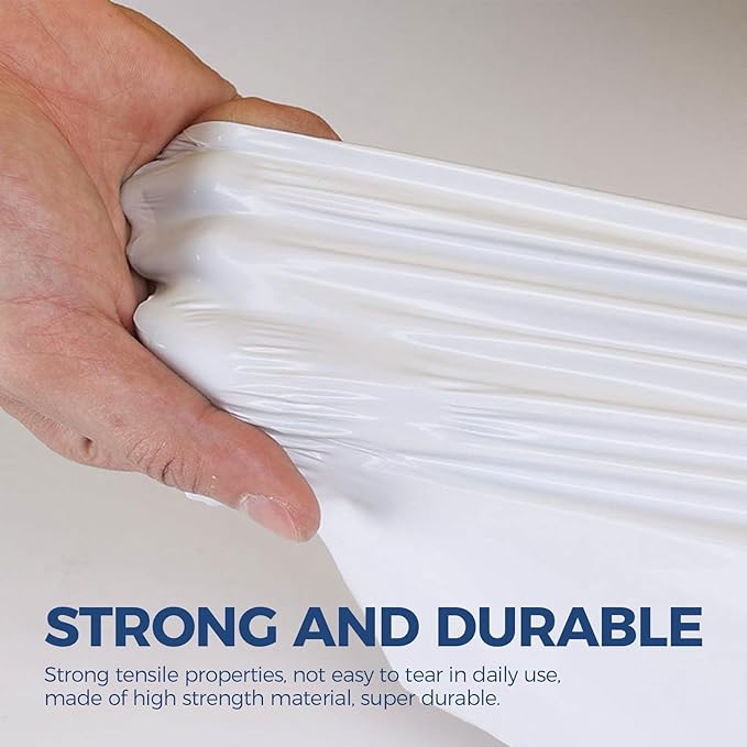 ALORAIR Crawl Space Vapor Barrier 10 mil 10'x25', Drop Cloth Vapor Barrier Covering for Crawlspace Encapsulation Moisture Control, Thick Plastic Sheeting Heavy Duty, Black and White Panda Film