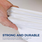 ALORAIR 10 mil Vapor Barrier for Crawl Space – 10' x 50' Heavy-Duty Plastic Sheeting – Black/White Panda Film – Crawlspace Encapsulation, Ground Cover, Drop Cloth – Commercial & Residential Use