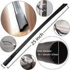 13Pcs Universal Vacuum Attachment Kit 1-1/4" Vacuum Hose Adapter Wet Dry Plastic Vacuum Cleaners Accessories with Extension Wand Horse Hair Brush Flexible Crevice Tool Adapter for Shop Vac Attachment