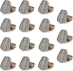 6001 Filter Cartridges for Respirator, Dust-Proof, Organic Vapor, Pollen and Chemical Cartridges, Compatible with 6200, 6800, 7502, FF402 Respirator 30PCS(15Pack)