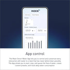 Moen Essie Spot Resist Stainless Smart Faucet Touchless Pull Down Sprayer Kitchen Faucet with Voice Control and Power Boost, 87014EVSRS