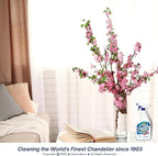 Sparkle Plenty Chandelier Cleaner Drip Dry Spray No Wipe - Dust Remover & Streak Free Glass Cleaner Spray for Crystal Chandelier & Window Screen - Versatile Household Cleaning Supplies (32 oz, 2 Pack)