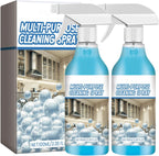 2PCS Spray Splash Cleaner, 2026 New Multi-Purpose Handheld Degreaser, Powerful Foam Sprays for for Kitchen, Easy to Use Rust Remover for Kitchenware, Grime Remover Spray for Home Family