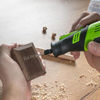 PHALANX 8V Cordless Rotary Tool Kit, 2.0 Ah Battery Rechargeable Rotary Tool with 73pcs Accessories, 5-Speed LED Light, Idea for Sanding, Carving, Polishing, Engraving, Wood Carving, Pet Grooming