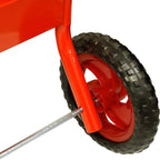 TCP Global 36" Mobile Multi-Roll Masking Machine for Auto Body, Painting, Masking Paper Dispenser with 2 Paper Bars, 4 Tape Rollers, Storage Trays & Cutting Blade