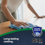 RMR Shower Spray, 2-in-1 Glass and Surface Cleaner Plus Repellent, Streak-Free Multi-Surface Treatment for Window, Car, and More, 30-Fluid Ounce Spray Bottle