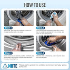 Home Cleaner Gel, Cleaner for Washing Machine, Refrigerator Strips, Household Shower, Kitchen Sinks, Walls, Tiles, Bathrooms- 20 fl oz