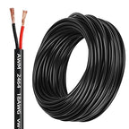 18 Gauge Wire 2 Conductor,18 AWG Electrical Wire Stranded PVC Cord Oxygen-Free Copper Cable,500FT 2 Core Pure Copper Flexible Cable Wire for LED Lamp Lighting Strips Automotive (18AWG-2C, 500FT)