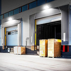 120W LED Wall Pack Light,18000LM 5000K LED Security Flood Lighting 110V-277V Commercial and Building IP65 Waterproof Outdoor Wall Mount Exterior Light for Garage Warehouses Yard 6 Pack