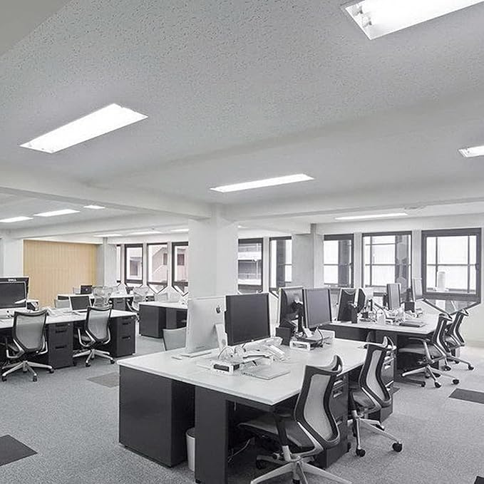 LUXRITE F32T8/841 T8 Fluorescent Tube Light Bulb (1" Diameter), 32W, 48 Inch, 4100K Cool White, 2800 Lumens, G13 Bi-Pin Base, (T8 Only, Not Compatible with T12 or LED Fixtures) - LR20732, 4-Pack