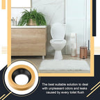 Marsui 4 Pack Toilet Wax Ring Thick Toilet Bowl Wax Ring Gasket for Toilet Bowl Toilet Wax Ring Seal for 3-inch/4-inch Waste Line-Gas, Odor and Watertight Seal