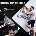 RIKADE Telescoping Ladder 20.3FT & Attic Ladder, Heavy Duty Aluminum with Non-Slip Feet, 330lb Capacity for RV, Attic, Loft & Multi-Surface Use