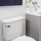 Korky Strong Arm Metal Toilet Handle and Lever - Universal to Fit Front, Angled, Side, Left, and Right Mount Toilets - Brushed Nickel, Faucet Style, 6071BP