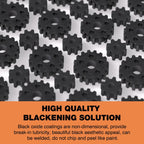 Black Oxide Coating Kit - Black Oxide Solution, Versatile Blackening Solution for Iron and Steel - Not Suitable for Stainless Steel Surfaces (6.8 oz)