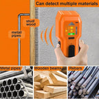 Stud Finder Wall Scanner Wood and Metal Detector Sensor for 3/4 inch Thickness Wall (ST102-Orange)