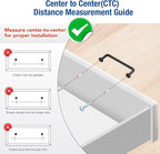 JOY DECOR Cabinet Pulls – 3-3/4 Inch Hole Center, Oil Rubbed Bronze, 20 Pack, Zinc Alloy Cabinet Handles for Drawers & Cupboard – Vintage Style Hardware for Kitchen, Bathroom, Dresser