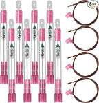 8 PCS RV Water Heater Thermal Cutoff Kit - Replacement Parts Thermal Fuse - Compatible with Atwood 91447 93866 Models # GCH6-4E GCH6-6E G6A-7E G6A-8E GC6AA-9E GCH10A-2E G610-3E GH610-3E XT Series