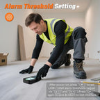 Pinless Moisture Meter for Home Inspection – Non-Destructive Water Leak Detector & Moisture Reader for Basements Walls, Wood, Drywall, Concrete, Masonry – Accurate Moisture Tester with EMF Technology