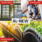 AL-NEW 2 Step Clean & Protect Kit | Clean, Restore, & Protect Your Outdoor Patio Furniture, Garage Doors, Exterior Lights, Window Frames, and More (32 Ounce Kit)