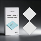50pcs Jewelry Cleaning Cloth Polishing Cloth for Sterling Silver Gold Platinum Small Polish Cloth (3" x 3")