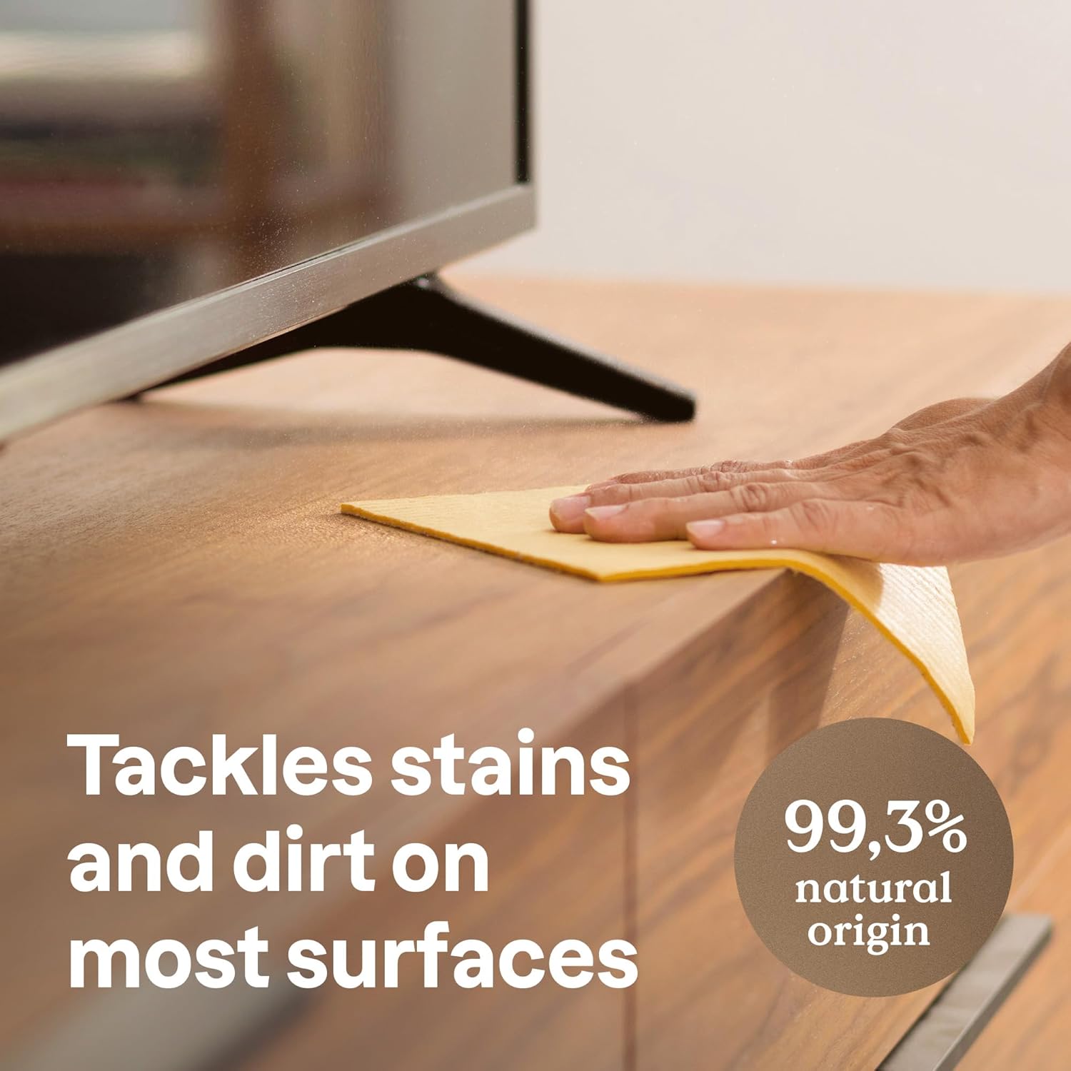 ATTITUDE Multi-Purpose Cleaner with Essential Oils, EWG Verified, Plant and Mineral-Based Ingredients, Vegan Household Products, Refillable Aluminum Bottle, Lavender and Rosemary, 16 Fl Oz (Pack of 6)