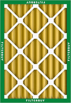 Filterbuy 20x25x4 Air Filter MERV 11 (MPR 1200) Allergen Defense Replacement (4-Pack), Electrostatic Pleated HVAC AC Furnace Filters, Made in USA (Actual Size: 19.50 x 24.50 x 3.63)