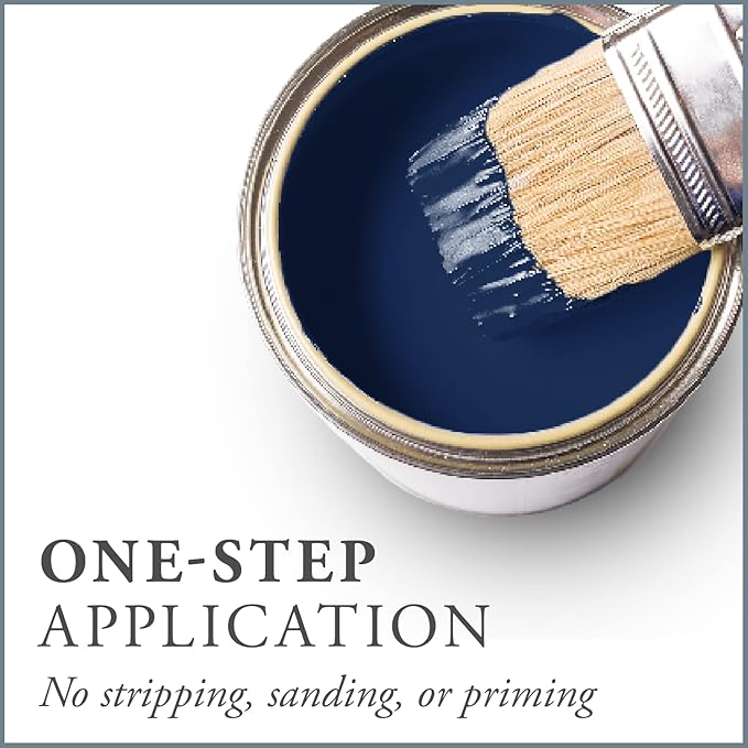 AMY HOWARD AT HOME Chalk-Based One Step Paint for Furniture, Cabinetry, Decor, Finish, and More | No Stripping, Sanding, or Priming | Dark Base | 32 Ounce | American Dream