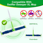 40 Count XL Heavy Duty Dry Sweeping Cloths for Swiffer Sweeper XL Mop - Disposable X-Large Pet Refill - Thickened Multi-Surface Dry Mopping Pad Refills for Floor Cleaning