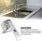 Knee Valve, Hands‑Free Easy to Install Faucet Parts, G1/2 Thread for HomeSingle Temperature Knee Valve