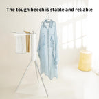 JOOM Clothes Drying Rack Portable Foldable - Drying Rack Clothing Space Saving,Collapsible Drying Rack for Laundry,Travel,Indoor,Outdoor. Folding Clothing Rack Home and Travel (Small Silver)