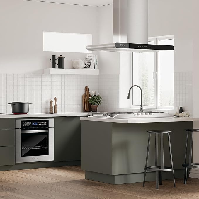 Empava 36 in. Gas Stove Cooktop 5 Italy Sabaf Sealed Burners NG/LPG Convertible in Stainless Steel, 36 Inch