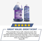 All Purpose Cleaner Concentrate - Advanage 20X The Wonder Cleaner Lavender for All Surfaces Around Bathroom, Kitchen, Oil and Grease, Multi Purpose Cleaner for Household Cleaning Solution | 128 FlOz