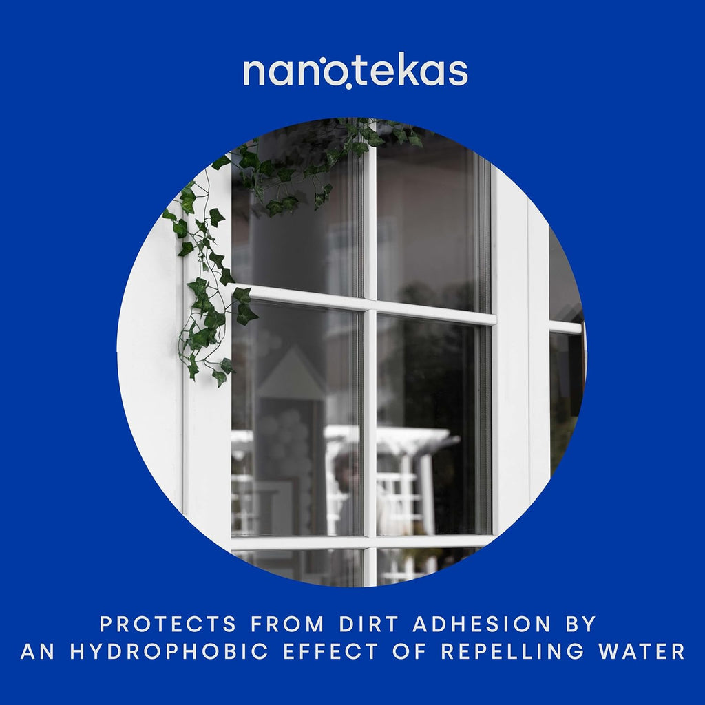 Ceramic Coating Kit for Glass Facades and Solar Panels- Ceramic Glass Facade treatment forms a finishing Coating - Ideal Water & Stain Repellent - Long-Lasting Clarity for Exterior Glass