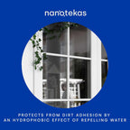 Ceramic Coating Kit for Glass Facades and Solar Panels- Ceramic Glass Facade treatment forms a finishing Coating - Ideal Water & Stain Repellent - Long-Lasting Clarity for Exterior Glass